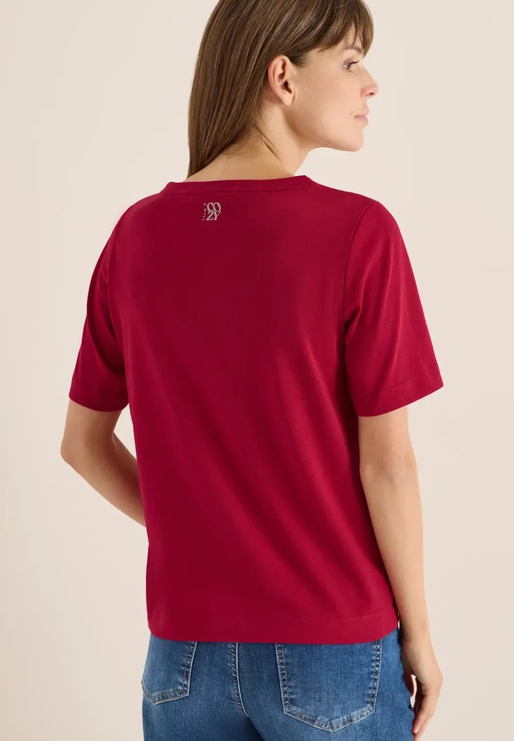 Shirt met print aan de voorkant