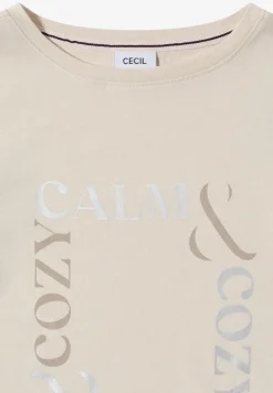 Shirt met print aan de voorkant