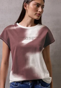 Shirt met print en tekst