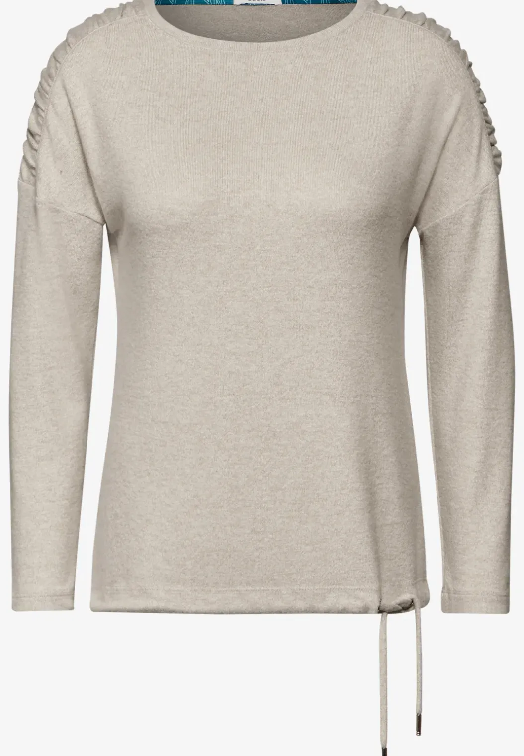 Shirt met rimpels