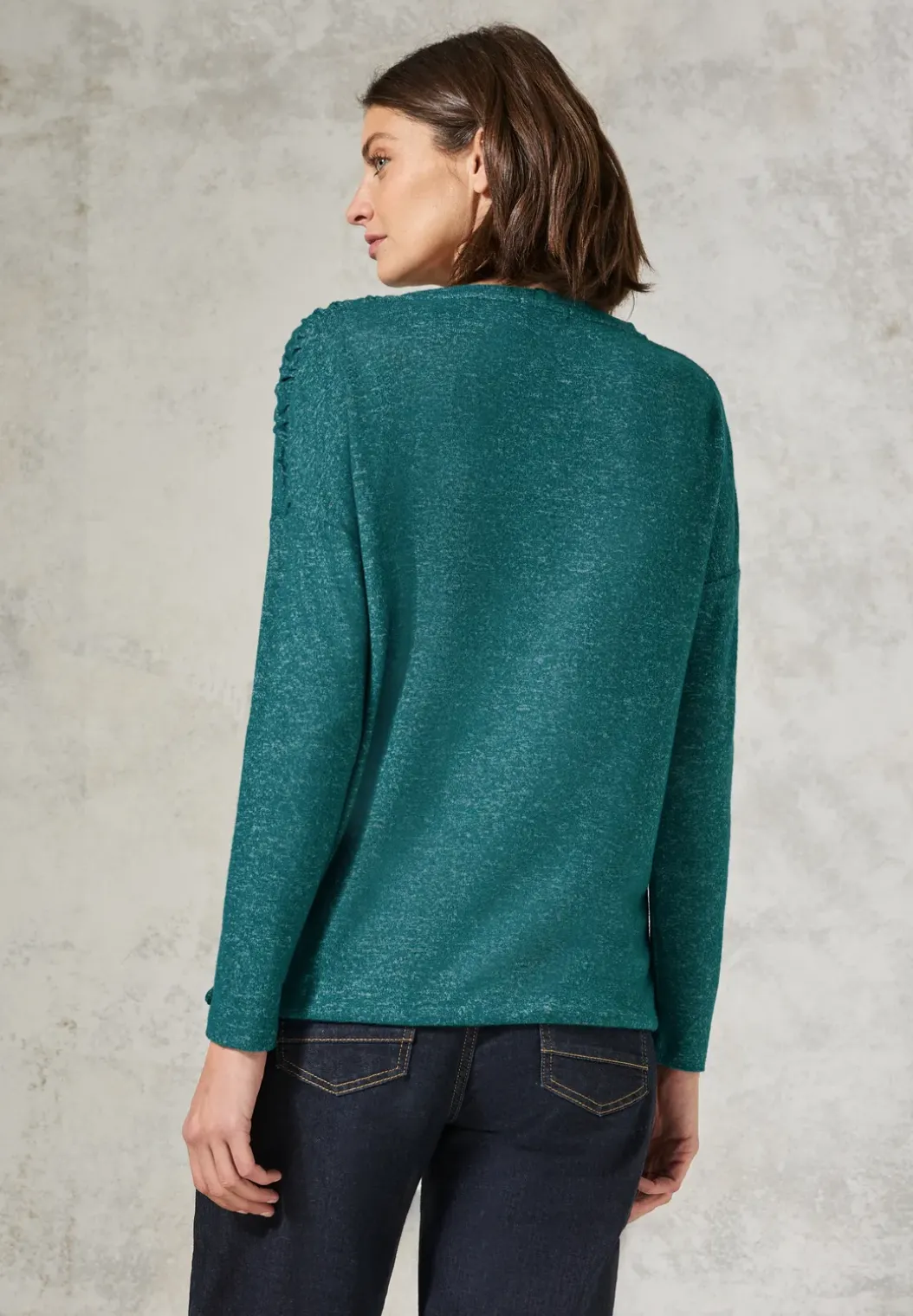 Shirt met rimpels