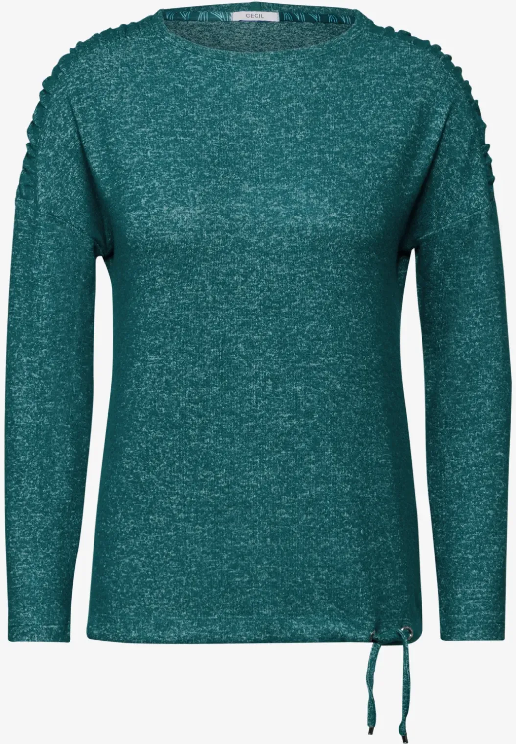Shirt met rimpels