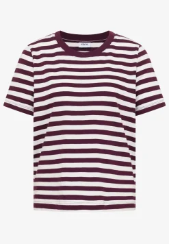Shirt met ronde hals en strepen