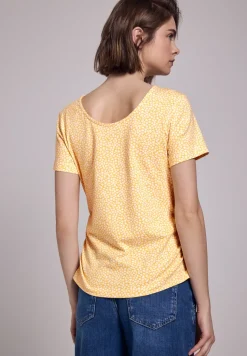 Shirt met ruguitsnijding