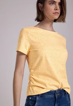 Shirt met ruguitsnijding