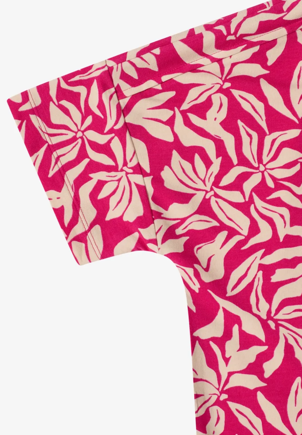 Shirt met schouderdetail