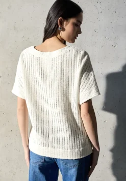 Shirt met structuur