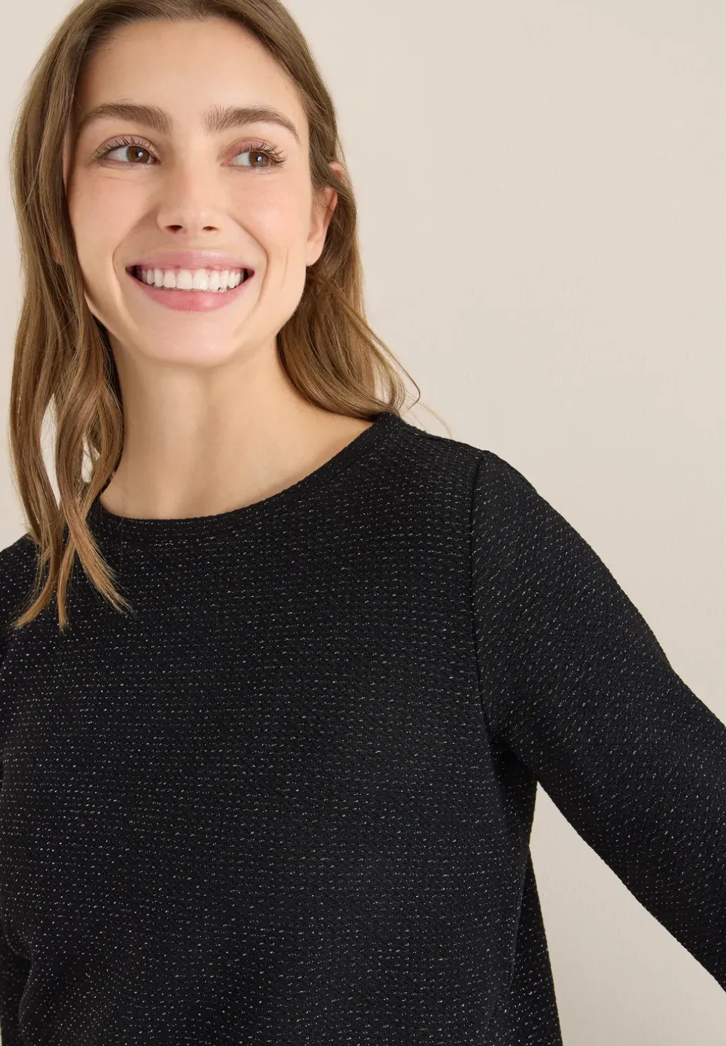 Shirt met structuur