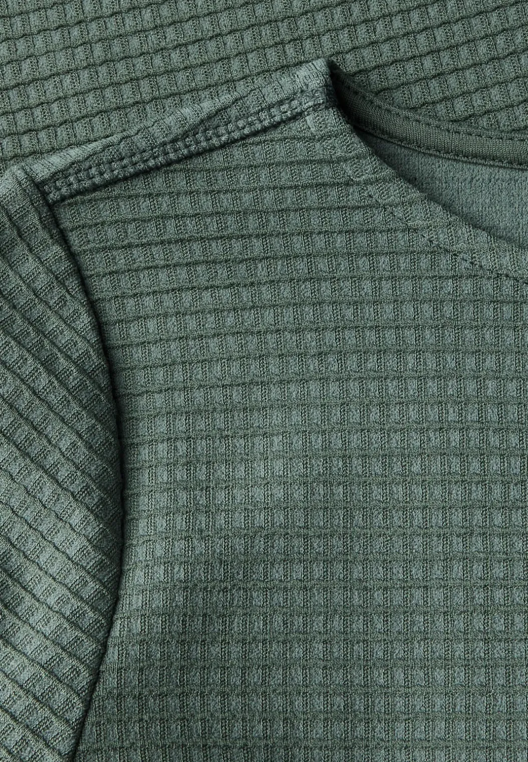 Shirt met structuur en knopen