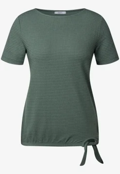 Shirt met structuur en knopen