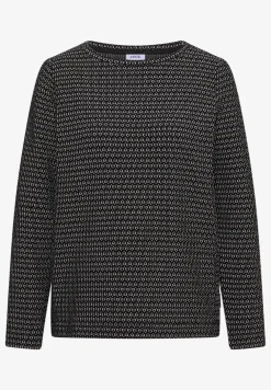 Shirt met structuur, tweekleurig
