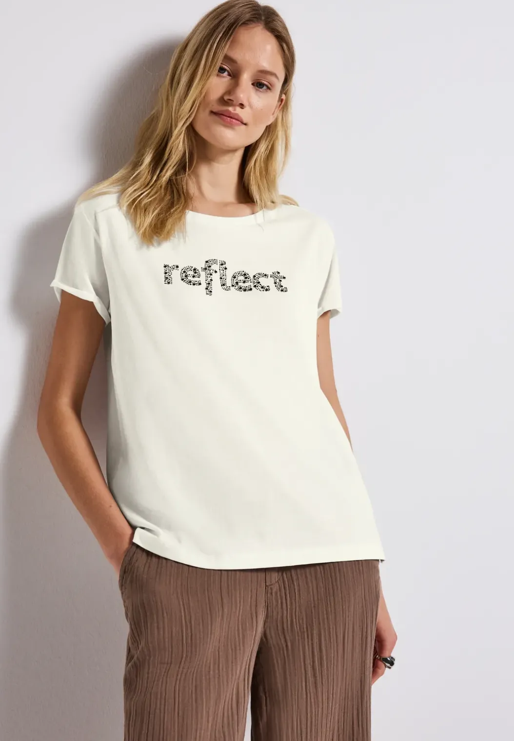 Shirt met tekst