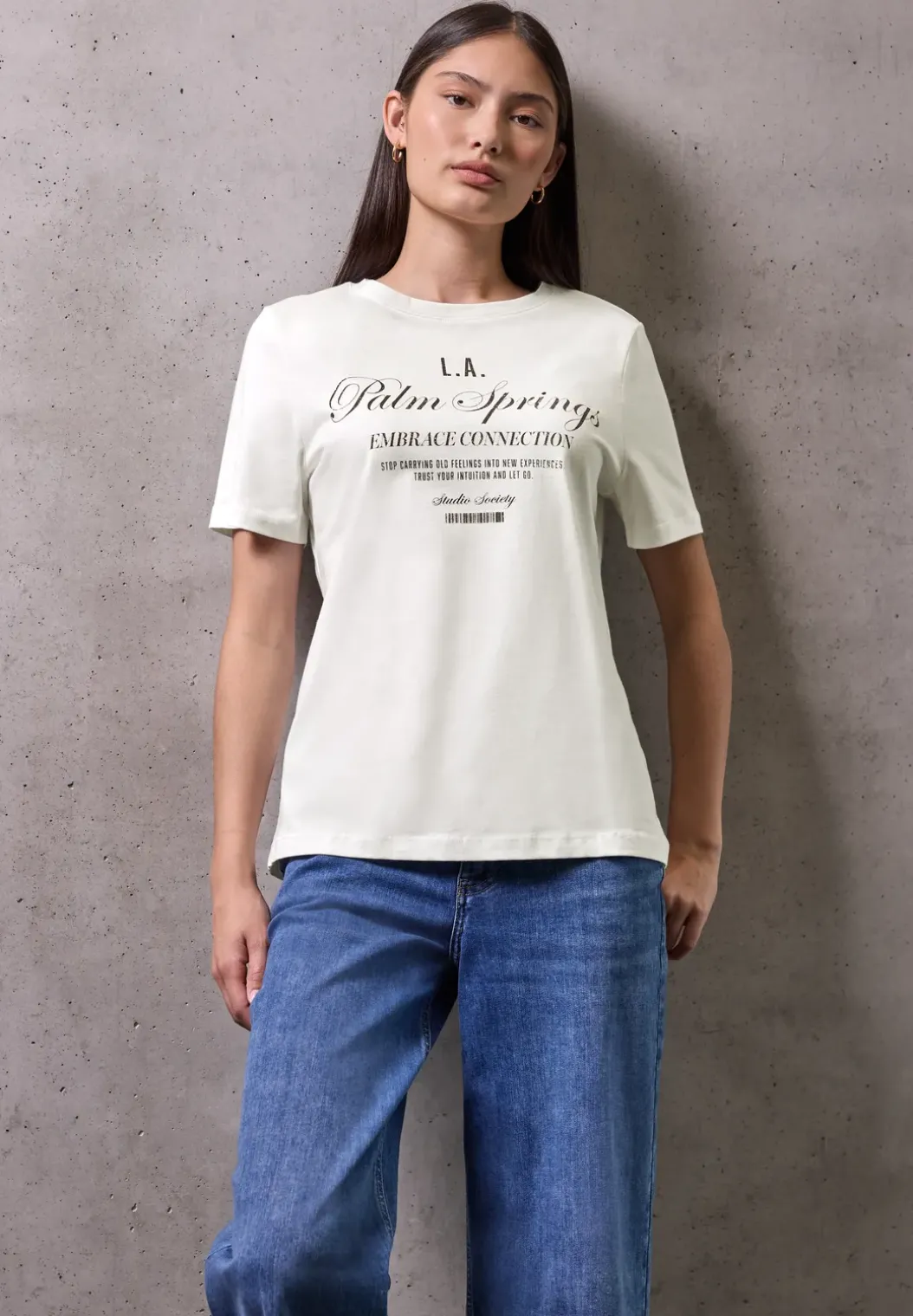 Shirt met tekst
