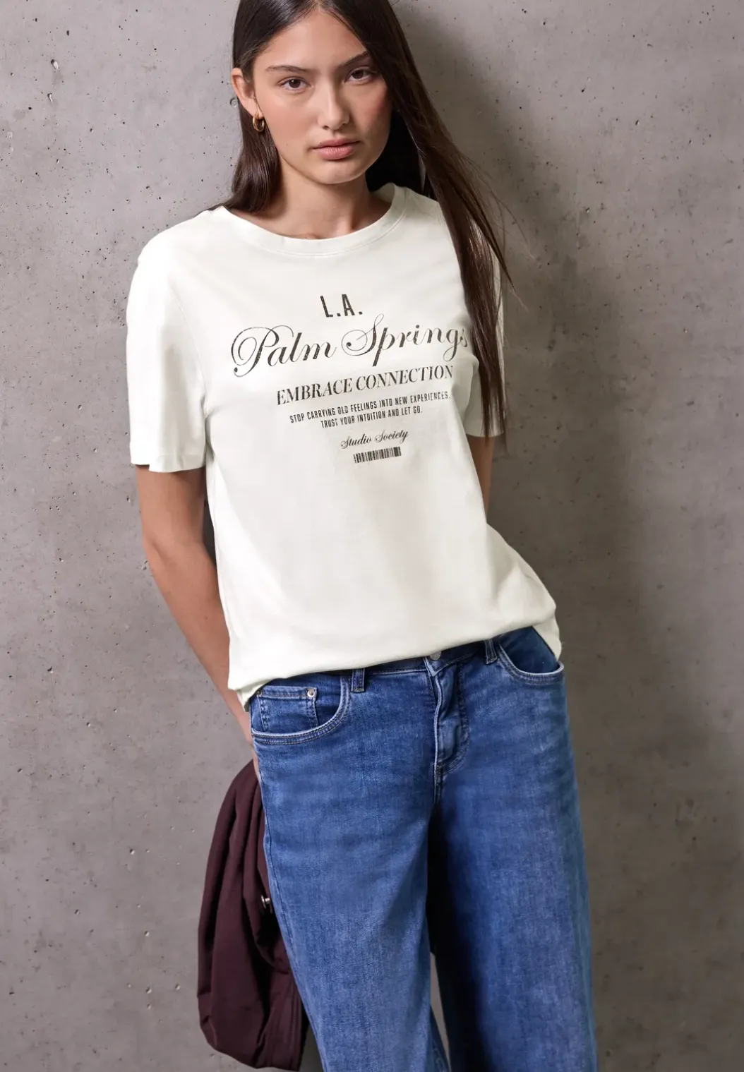 Shirt met tekst