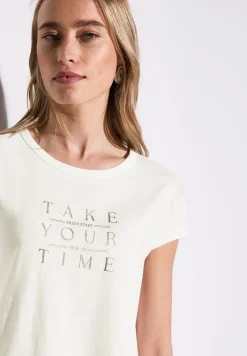 Shirt met tekst