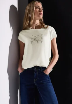 Shirt met tekst