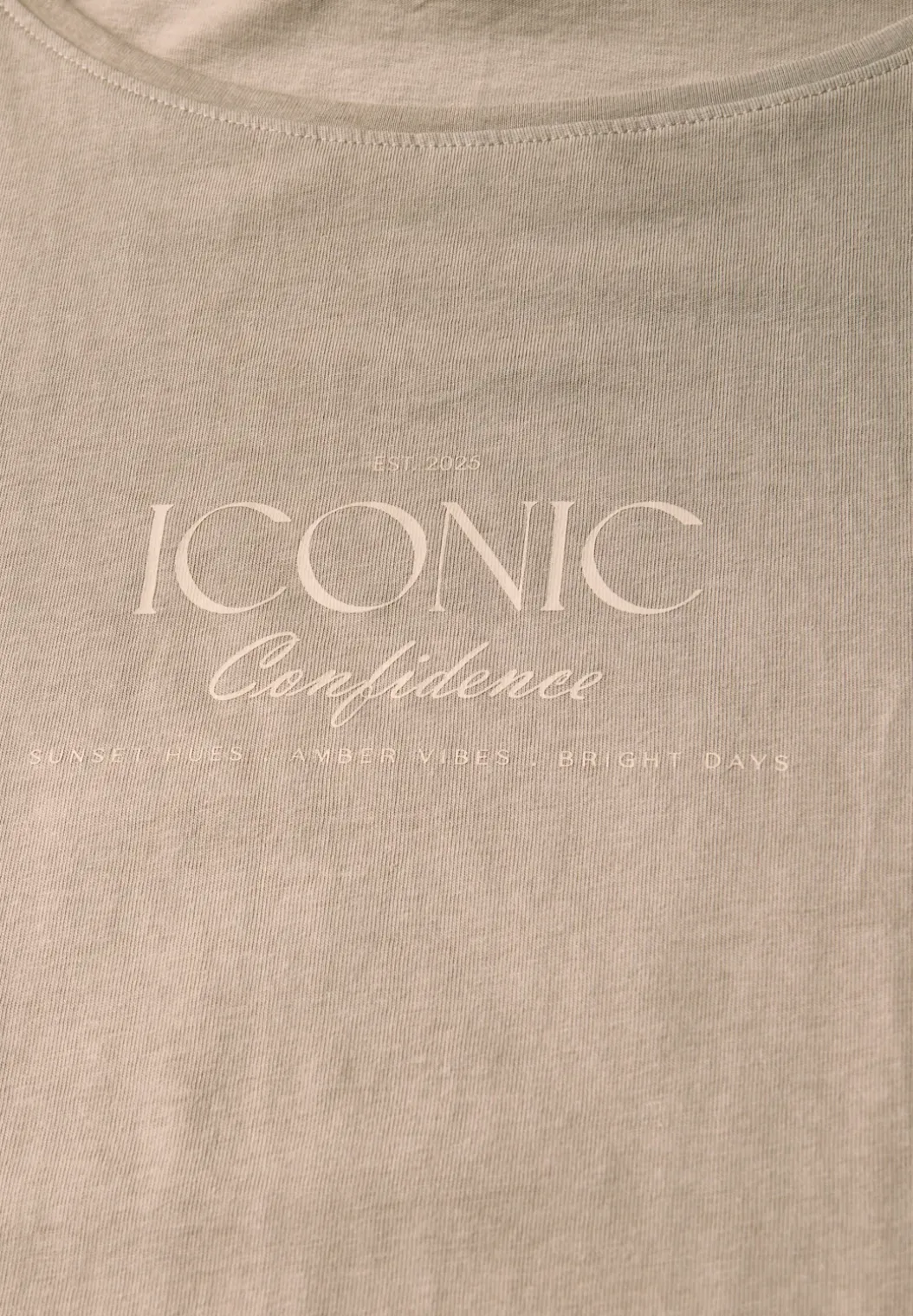 Shirt met tekst