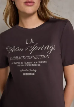 Shirt met tekst