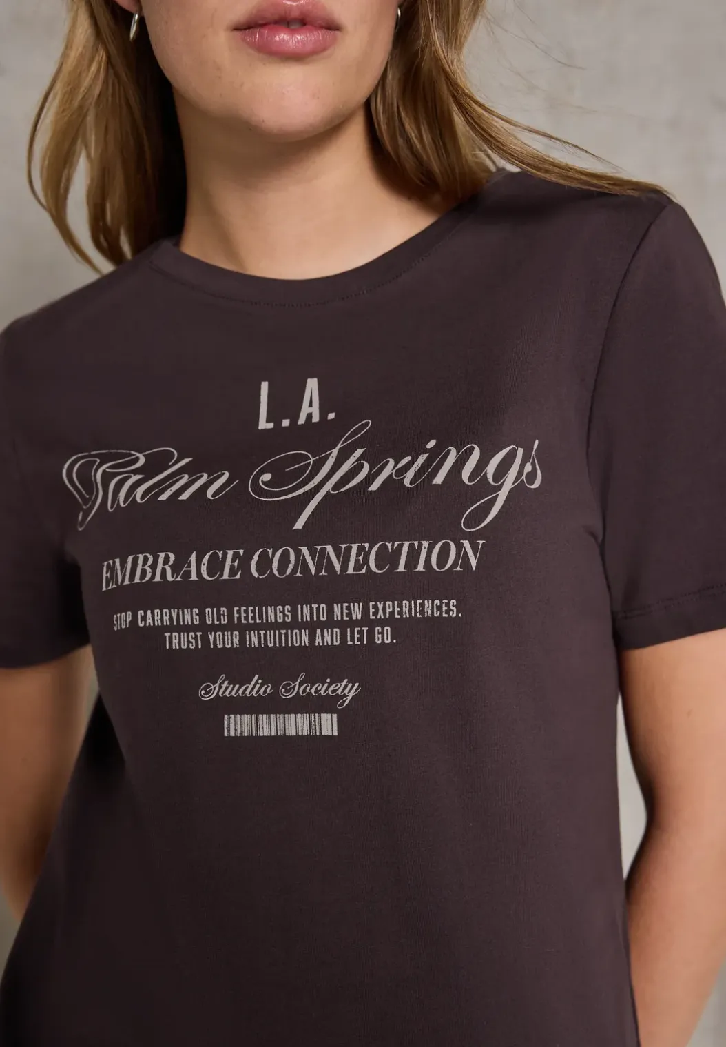 Shirt met tekst