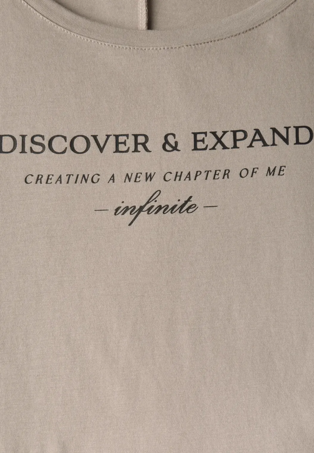 Shirt met tekst