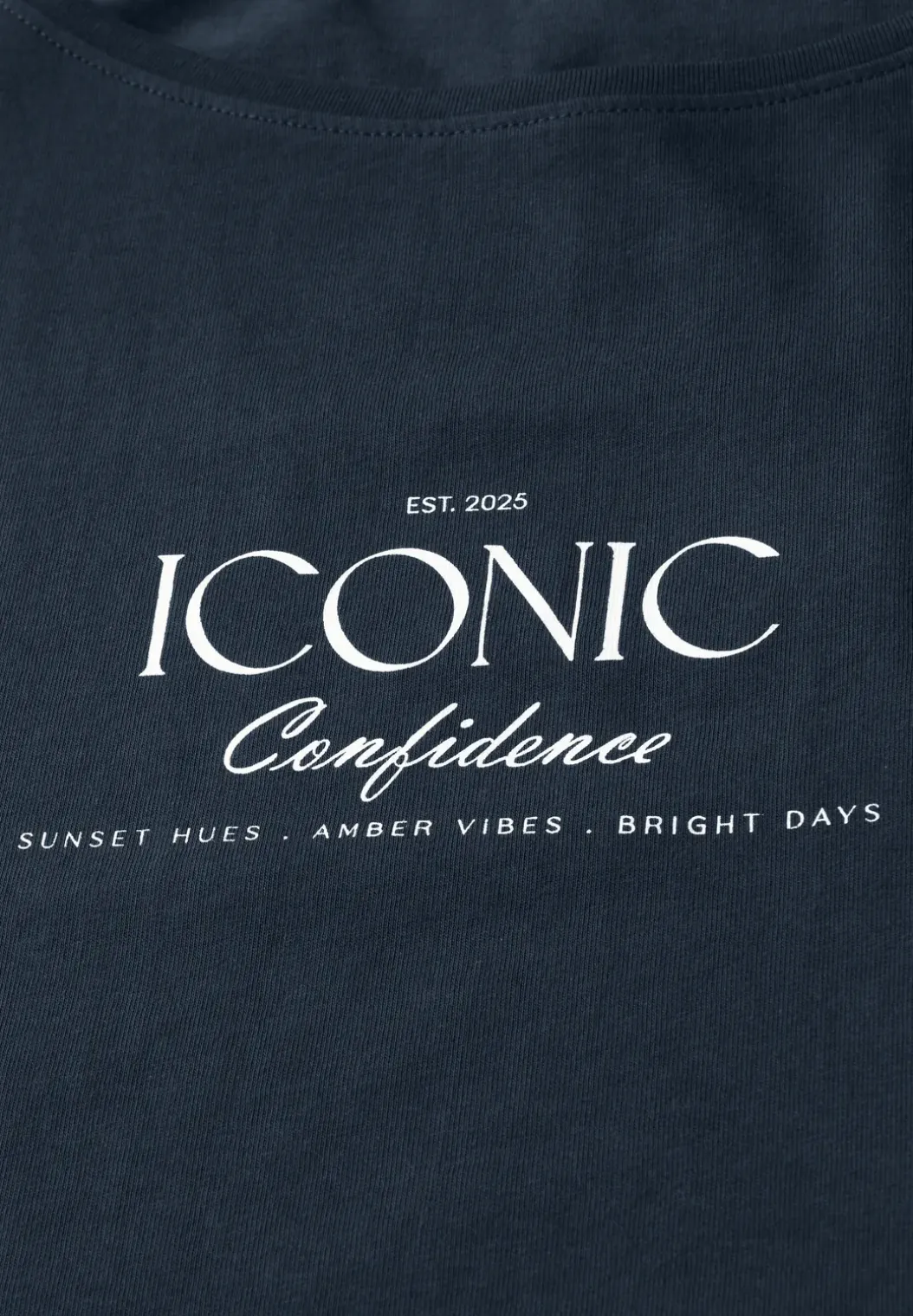 Shirt met tekst