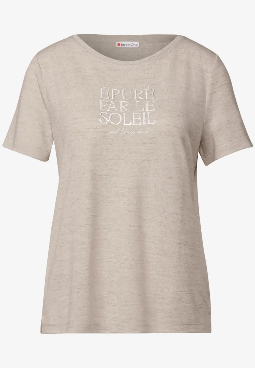 Shirt met tekst