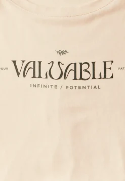 Shirt met tekst