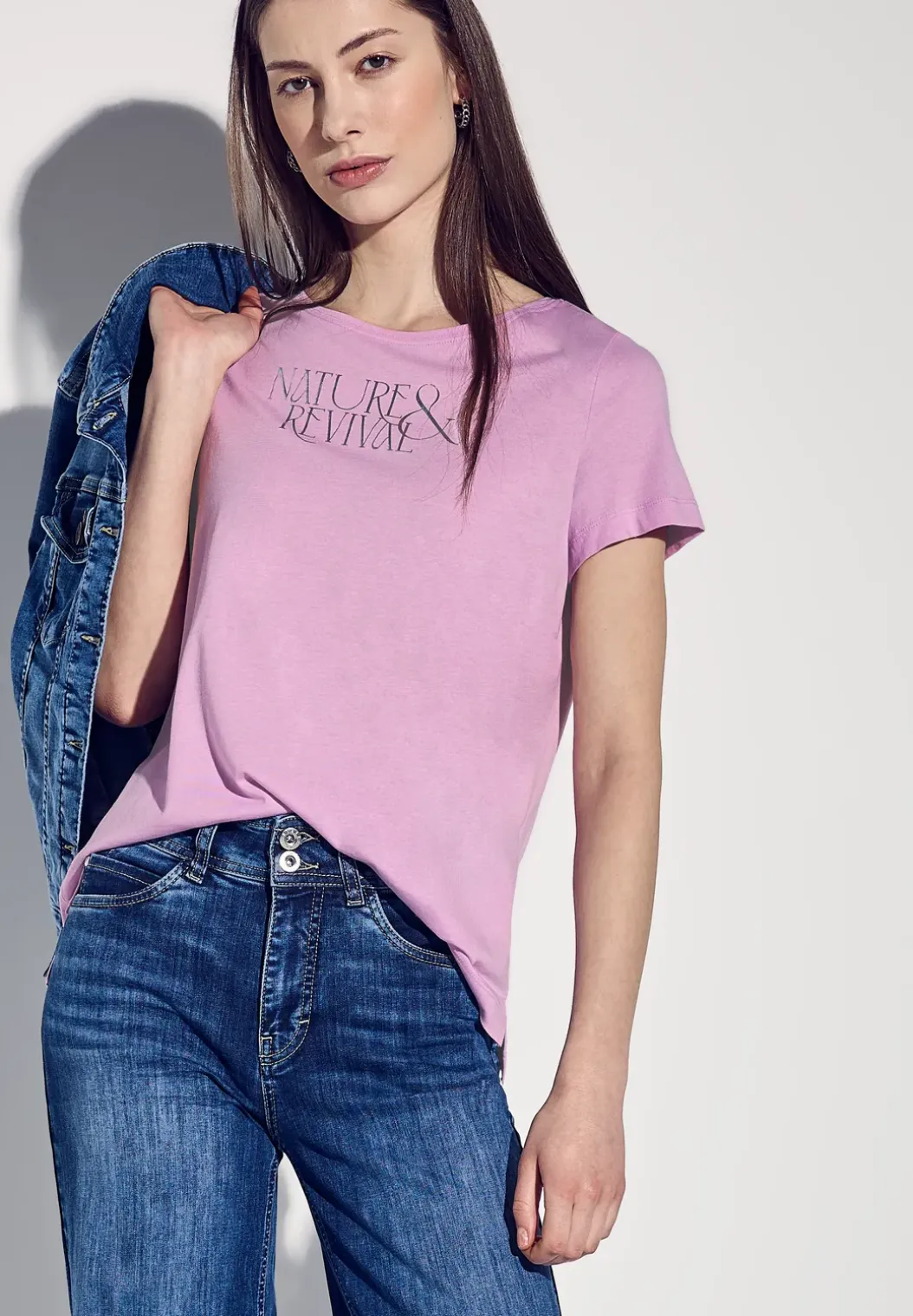 Shirt met tekst
