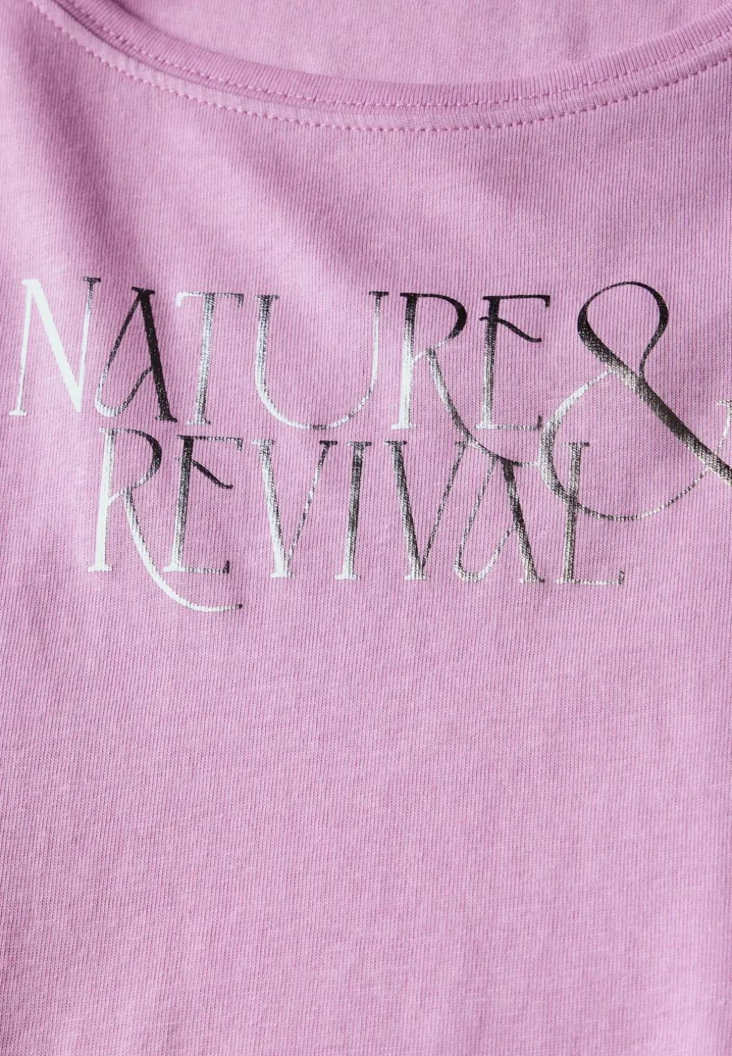 Shirt met tekst