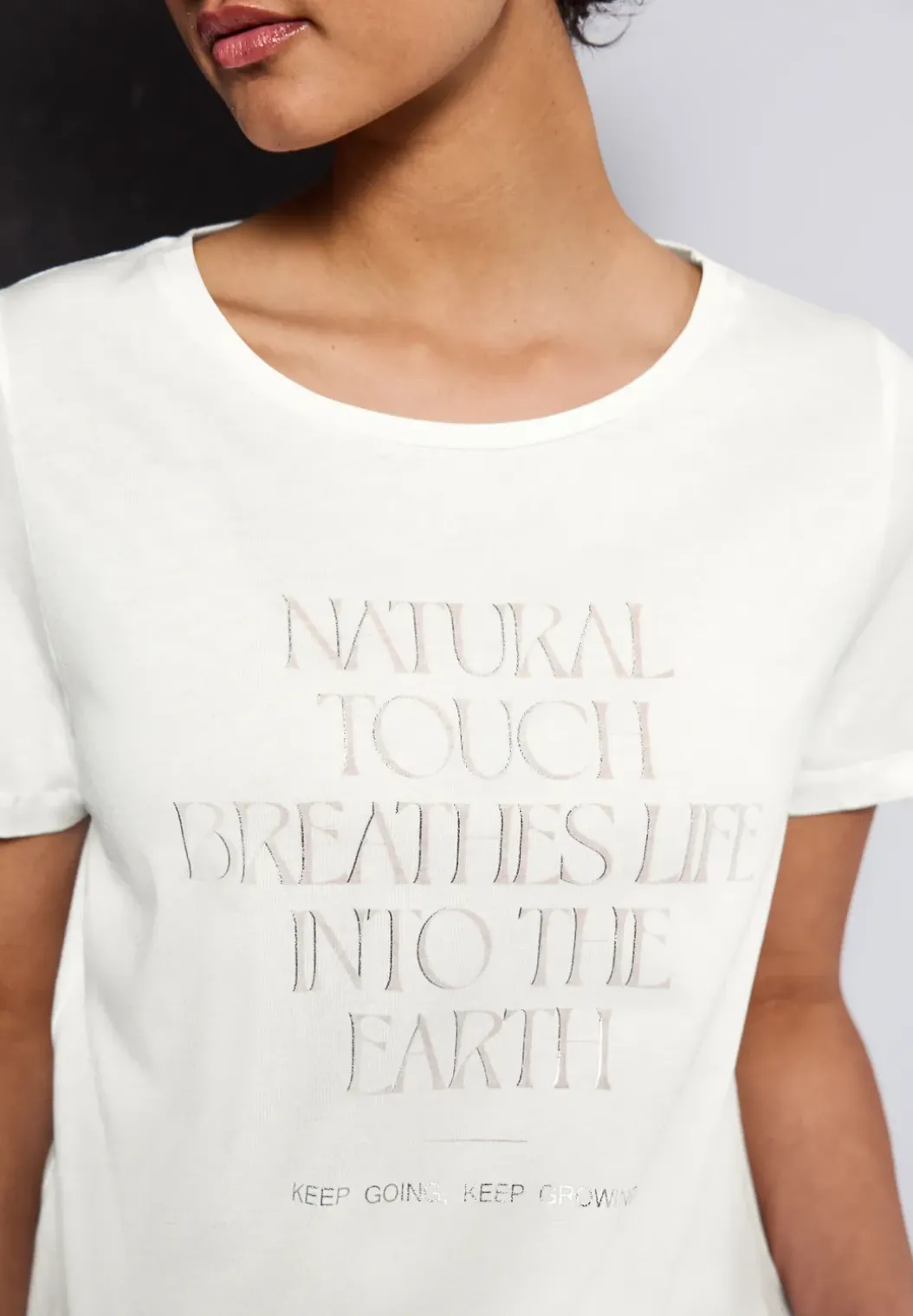 Shirt met tekst artwork