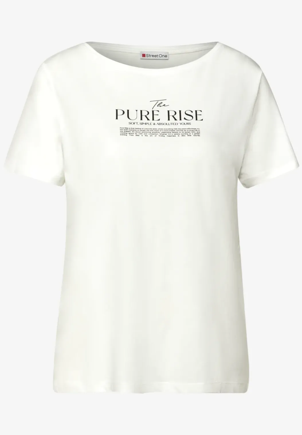 Shirt met tekst artwork