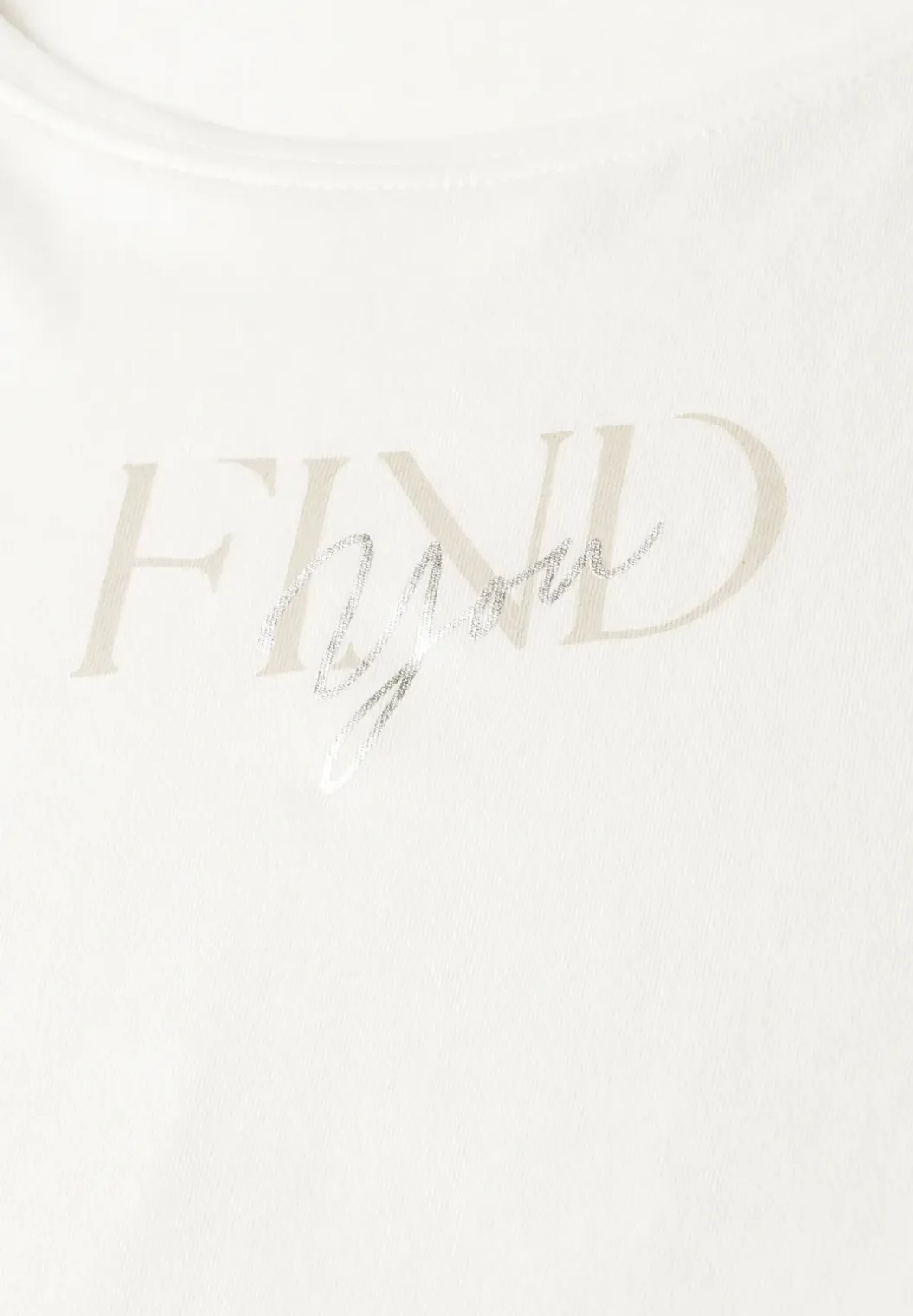 Shirt met tekst artwork