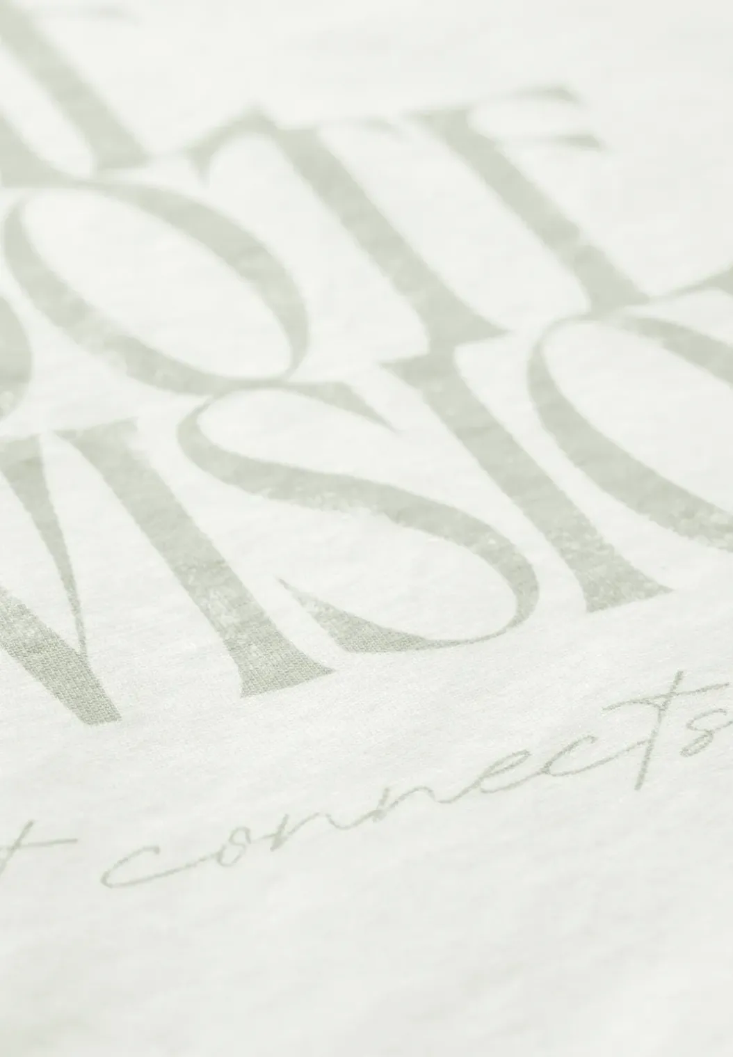 Shirt met tekst artwork
