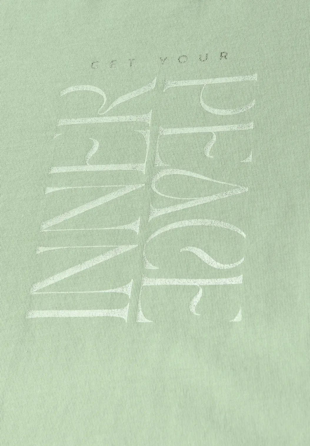 Shirt met tekstopdruk