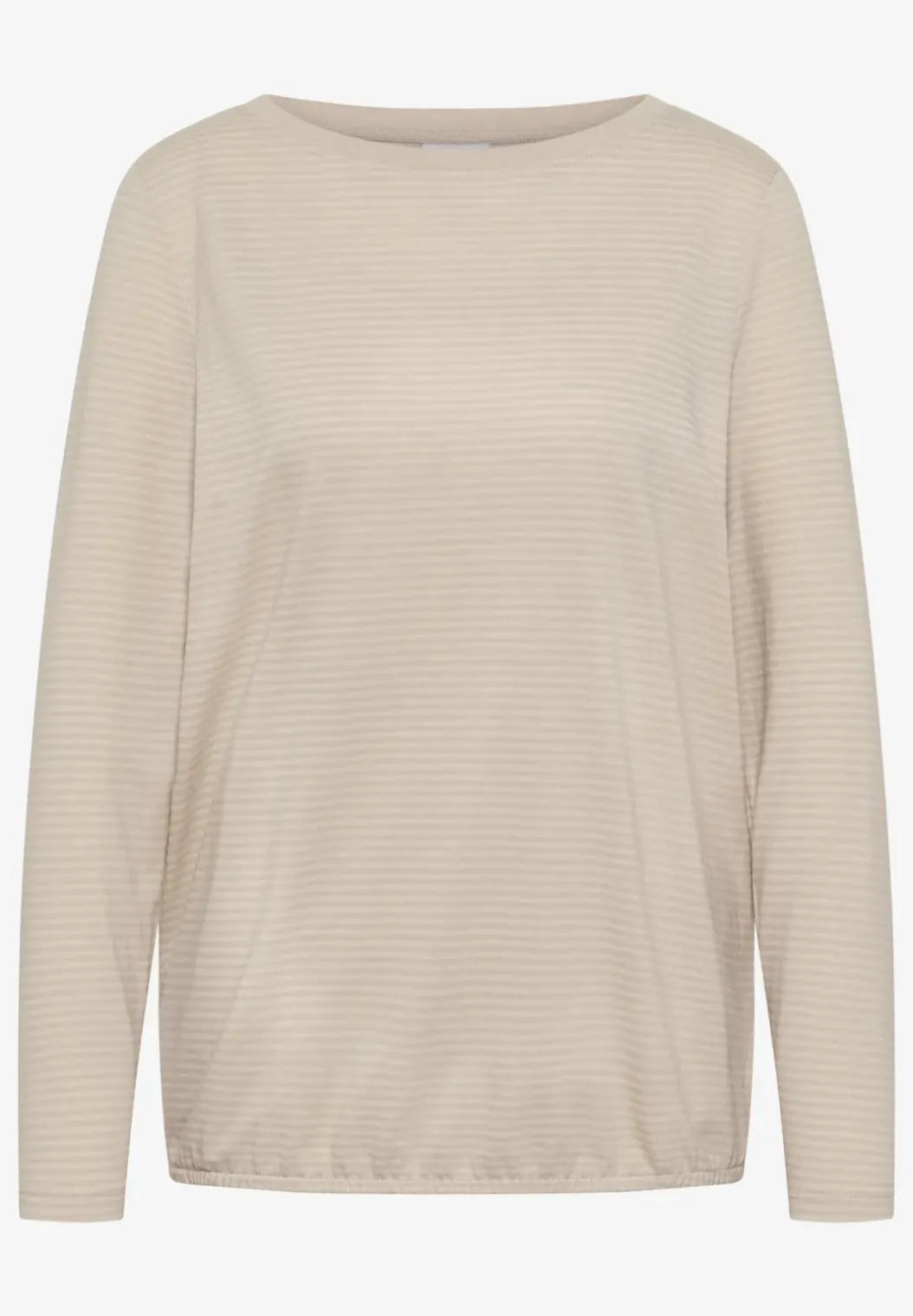 Shirt met ton-sur-ton strepen
