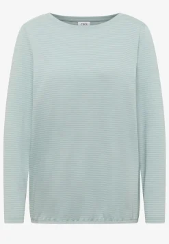Shirt met ton-sur-ton strepen