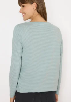 Shirt met ton-sur-ton strepen