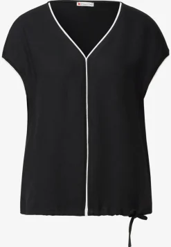 Shirt met trekkoord