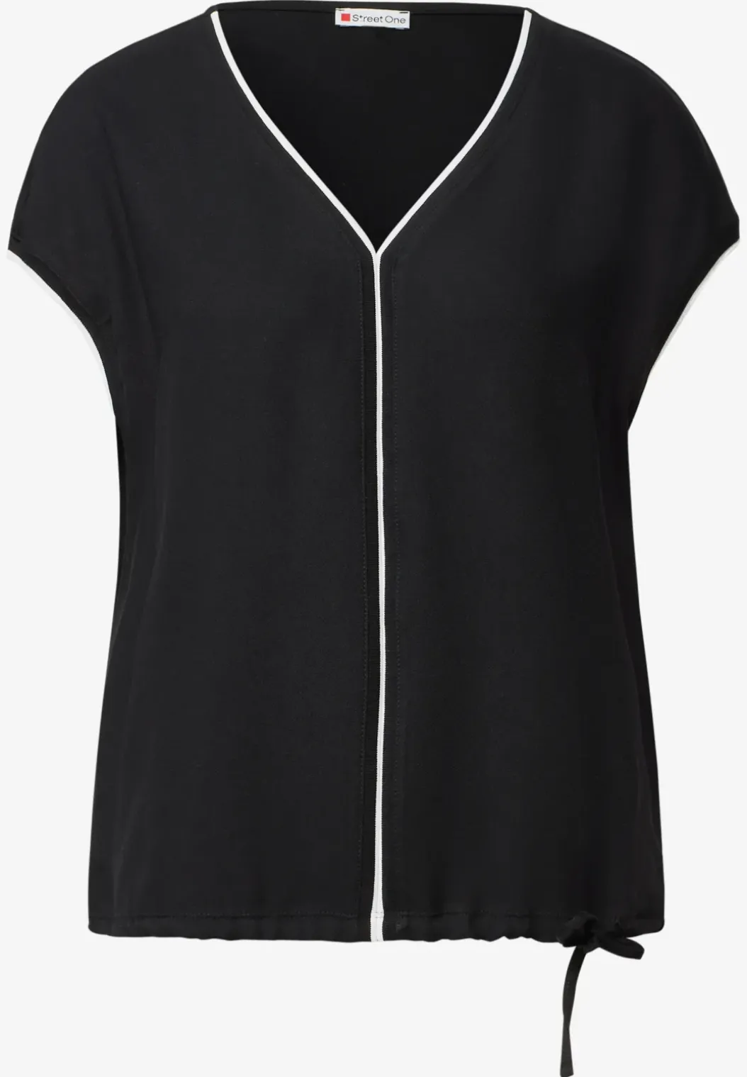 Shirt met trekkoord