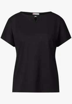 Shirt met uitsnijding