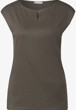 Shirt met uitsnijding