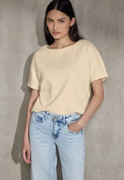 Shirt met verticale structuur