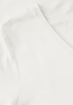 Shirt met V-hals