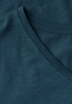 Shirt met V-hals