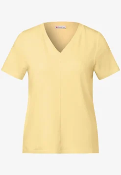 Shirt met V-hals