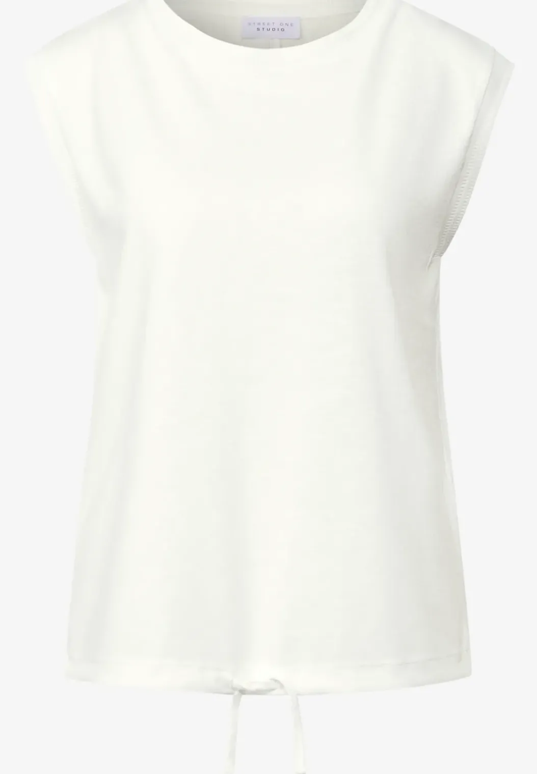 Shirt van linnen met tape