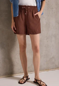 Shorts in effen kleur