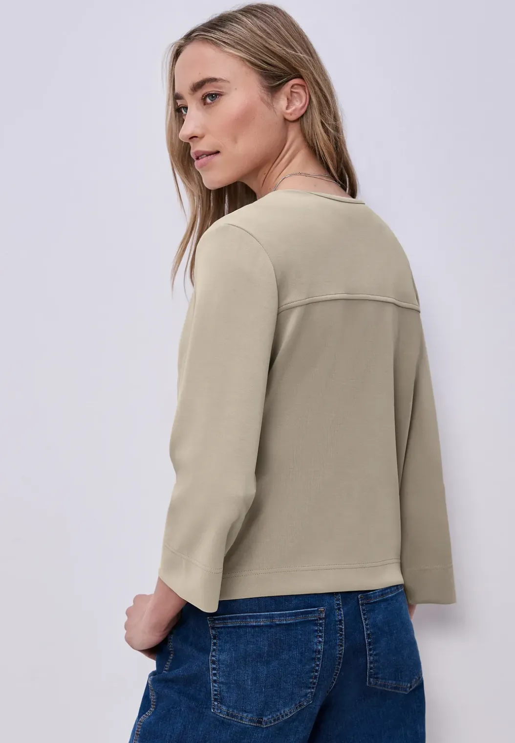 Silk-Look jasje