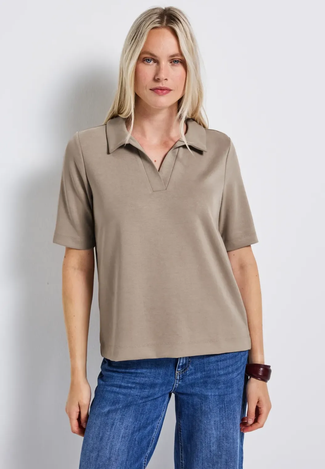 Silk-Look polo