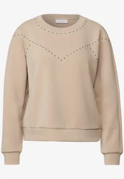 Silk-Look Shirt met studs